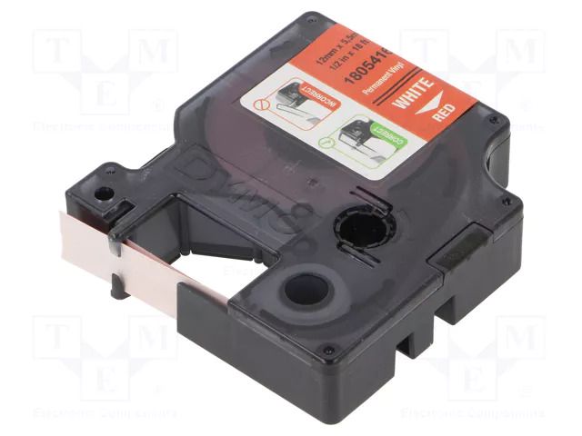 Tape; 12mm; 5.5m; red; Character colour: white DYMO DYMO.1805416