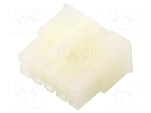 Connector: wire-wire/PCB; plug; female; PIN: 10; N42W; 600V; 4.2mm HSM N42W-10/N