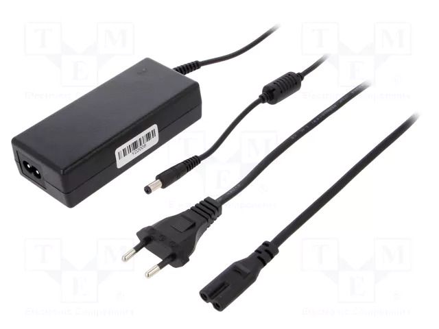 Power supply: switching; 12VDC; 6A; Out: 5,5/2,5; 72W; 90÷264VAC CELLEVIA POWER CLD-7012-T2-E25