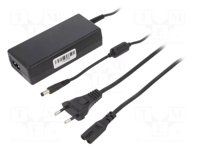 Power supply: switching; 12VDC; 5A; Out: 5,5/2,5; 60W; 90÷264VAC CELLEVIA POWER CLD-6012-T2-E25