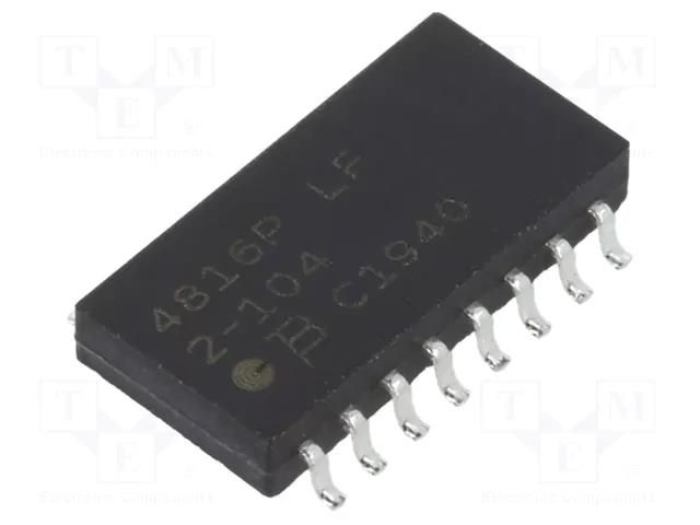 Resistor network: X; SMD; ±1%; 100kΩ; No.of resistors: 8; -55÷125°C BOURNS 4816P-T02-104LF