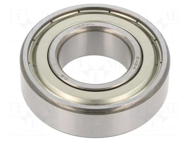 Bearing: ball; Øint: 25mm; Øout: 52mm; W: 15mm; bearing steel NSK NSK6205-ZZ/C3-E