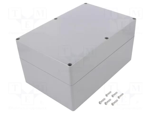 Enclosure: multipurpose; X: 160mm; Y: 240mm; Z: 120mm; ABS; IP68 GAINTA A3019-IP68