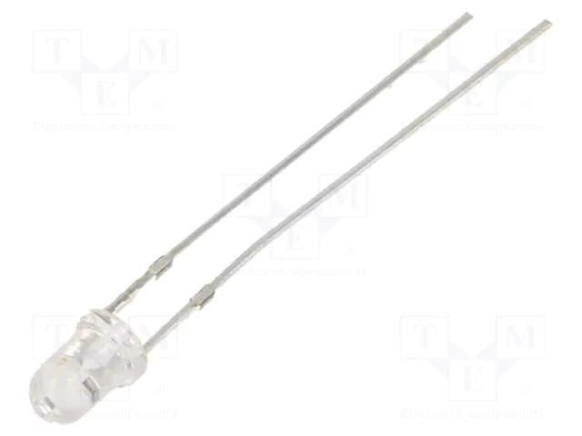 LED; green; 3mm; candle light effect; 12000÷14000mcd; 30°; 20mA OPTOSUPPLY OSG5DK3131A