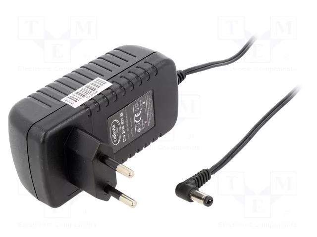 Power supply: switching; mains,plug-in; 24VDC; 1A; 24W; 86%; angled CELLEVIA POWER CLW-2424-W2E-EB-L