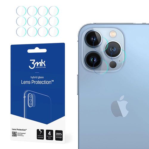 Camera glass for iPhone 13 Pro Max 7H for 3mk Lens Protection series lens, 3mk Protection 5903108437271 5903108437271