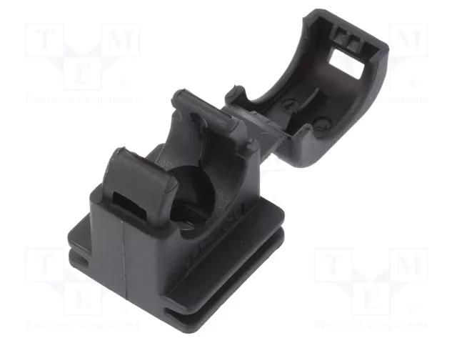 Bracket; polyamide 6; BFH; black; Size: 10; -40÷105°C PMA I-BFH-10-0