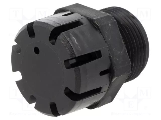 Pressure compensation device; polyamide; black; Thread: M25 HUMMEL HUMMEL-1213250150