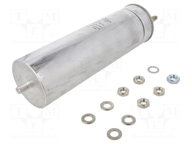Capacitor: polypropylene; 200uF; Leads: M10 screws; M12 screw KEMET C44PMGR6200RASK