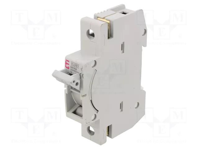 Fuse disconnector; D01; for DIN rail mounting; 6A; 230/400VAC ETI POLAM 002261001