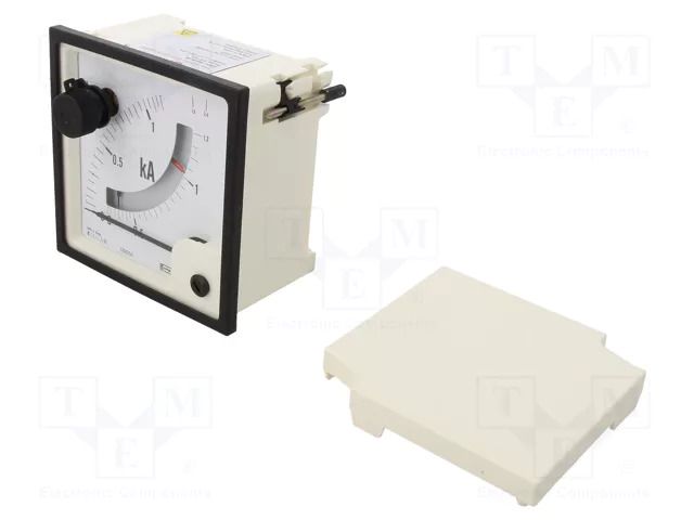 Ammeter; on panel; I AC: 0÷1.2kA,1.44kA,2.4kA; Class: 1.5; 96x96mm CROMPTON - TE CONNECTIVITY E244-162-G-36