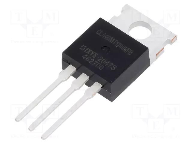 Triac; 1.2kV; 20A; TO220AB; Igt: 40/60mA; Ifsm: 170A IXYS CLA40MT1200NPB