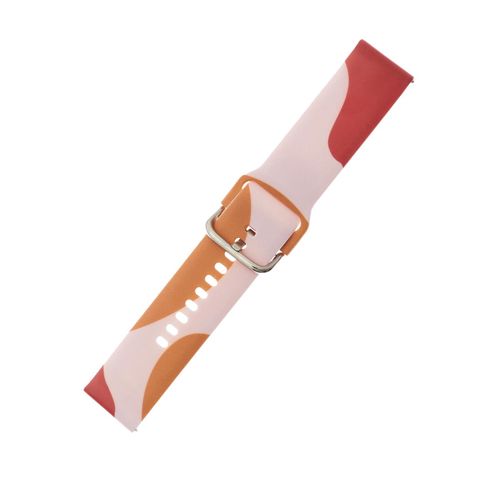 Strap Moro for Samsung Galaxy Watch 45 / 46 / 47 mm silicone bracelet watch band - pattern 12, Hurtel 9145576237526 9145576237526