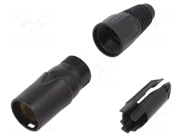 Connector: RJ45; RJ45; male; etherCON; PIN: 8; straight; for cable NEUTRIK NTR-NE8MX-B-1