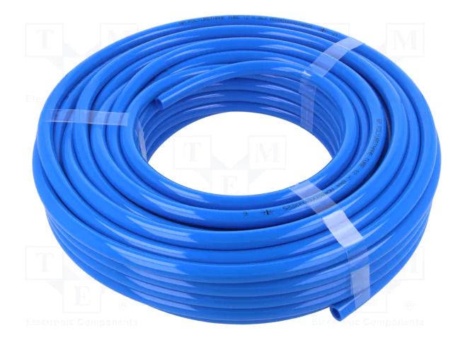 Pneumatic tubing; max.10bar; L: 25m; polyurethane; Flowmatik; blue PNEUMAT 259.19SB-25