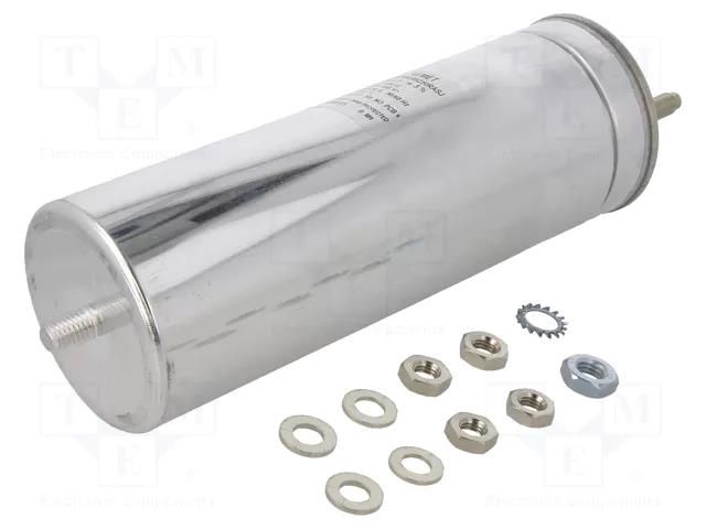 Capacitor: polypropylene; 250uF; Leads: M10 screws; M12 screw KEMET C44PMGR6250RASJ