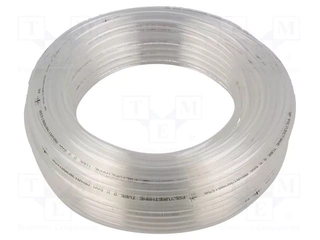 Pneumatic tubing; max.8bar; L: 25m; polyurethane; Economy; white PNEUMAT 259.17SN-25