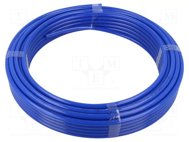Pneumatic tubing; max.6bar; L: 25m; polyetylene; Flowmatik; blue PNEUMAT 259.02SB-25