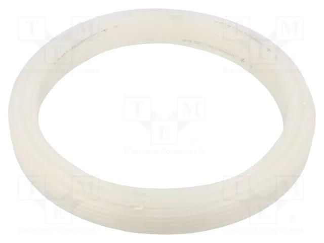 Pneumatic tubing; max.9bar; L: 25m; polyetylene; Economy; white PNEUMAT 259.01SN-25