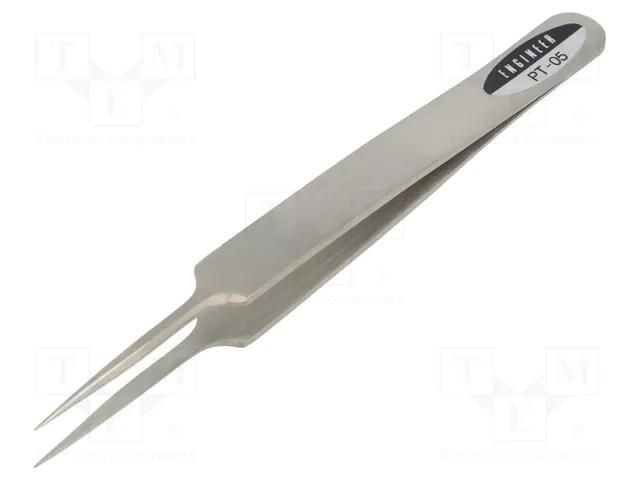 Tweezers; 120mm; universal; Blades: narrowed ENGINEER FUT.PT-05