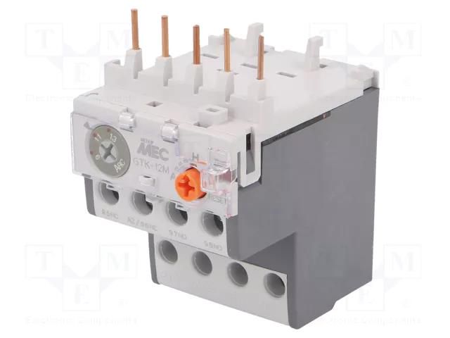 Thermal relay; Series: METAMEC; Auxiliary contacts: NO + NC; IP20 LS ELECTRIC GTK-12M-9-13A