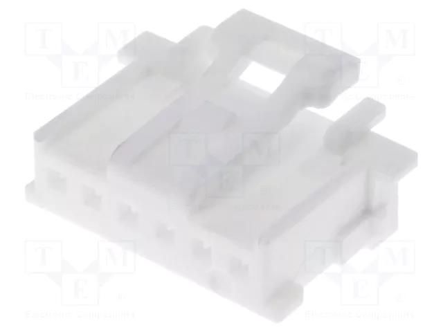 Connector: wire-board; plug; female; PIN: 6; MicroClasp; for cable MOLEX MX-51382-0600