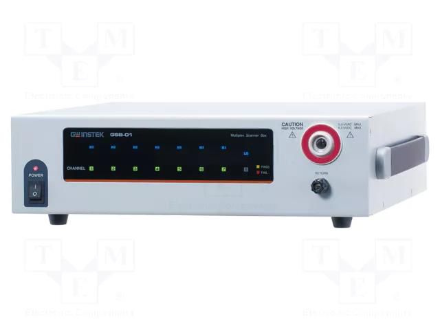 Module: multiplexer; Interface: RS232C; Ch: 8; 100÷240VAC GW INSTEK GSB-01
