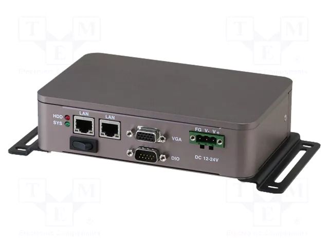 Industrial computer; 12÷24VDC; 10/100/1000 Base-TX x2; BOXER AAEON BOXER6404UA11010
