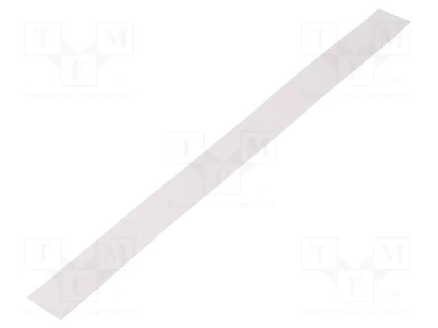 Tape: heat transfer; W: 19mm; L: 240mm; Thk: 0.5mm; 3W/mK; white; UL94 3M 3M-5590-19-240-0.5