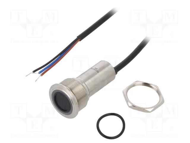 Switch: vandal resistant; Pos: 2; SPST-NO; 300mA/24VDC; IP65; 1.5kV ONPOW ONPOW91-25E10BYGR