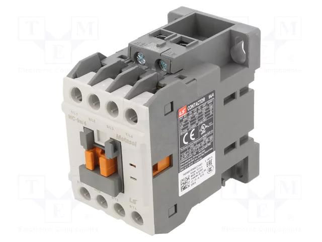 Contactor: 3-pole LS ELECTRIC MC-9A/4-230VAC