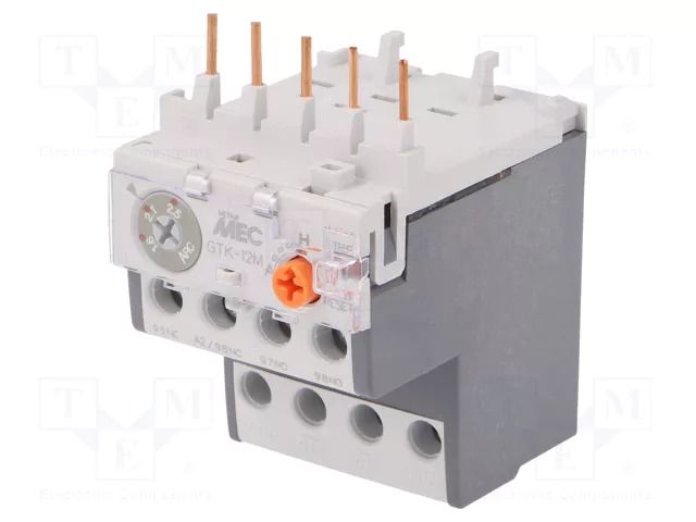 Thermal relay; Auxiliary contacts: NO + NC; 1.6÷2.5A; -5÷60°C LS ELECTRIC GTK-12M-1.6-2.5A