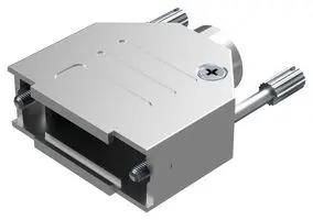 D SUB BACKSHELL, 180 DEG, SIZE DA D15000DTE40/AA.