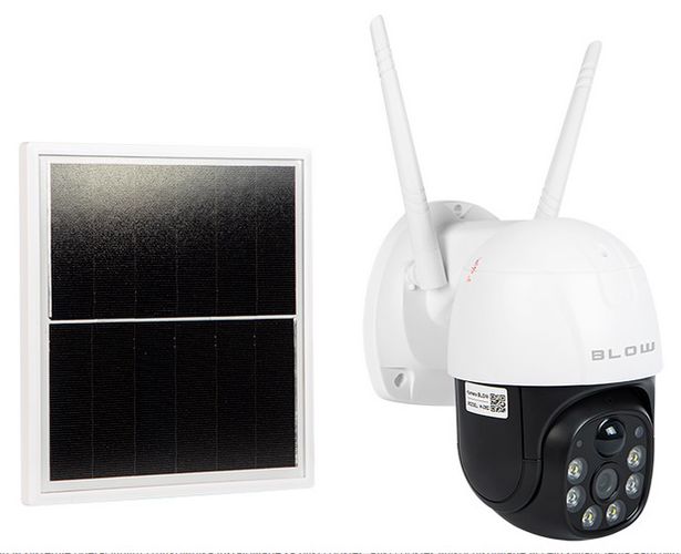 Wireless 4G LTE camera with SIM card slot and solar cell set, 2MP, PTZ 78-815 5900804123217