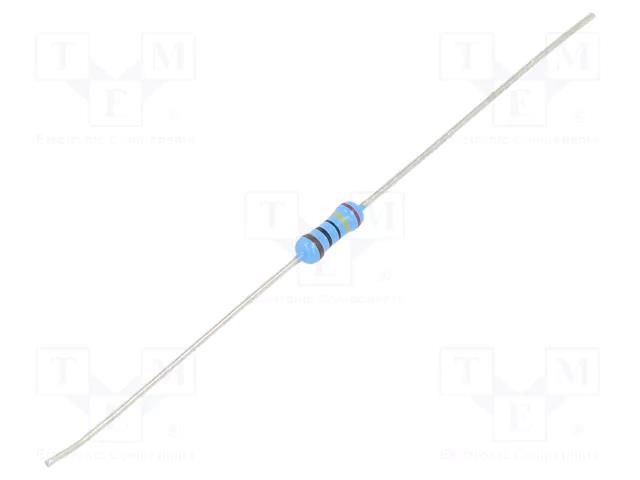 Resistor: thin film; THT; 240Ω; 600mW; ±1%; Ø0.6x28mm; Ø2.5x6.5mm VISHAY MRS25000C2400FCT00