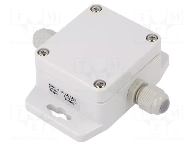 Converter: temperature; 18÷36VDC; Features: 1 channel; 94x58x35mm APAR AR550/U