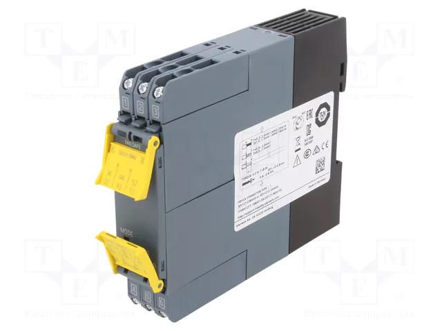 Module: safety relay; 24VDC; for DIN rail mounting; 3SK1; IP20 SIEMENS 3SK1211-1BB40