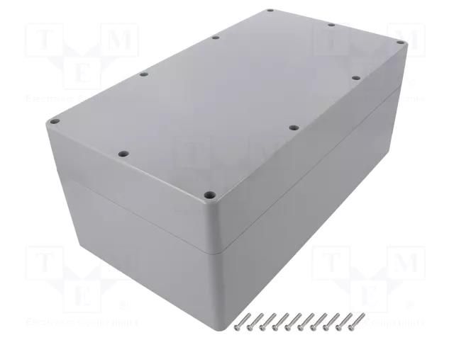 Enclosure: multipurpose; X: 200mm; Y: 360mm; Z: 150mm; ABS; IP68 GAINTA A30393-IP68