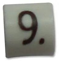 CABLE MARKER, 9, WHT, PK100 05801909