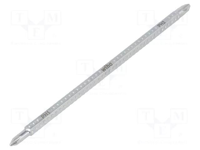 Interchangeable blade; Phillips; PH1,PH2; SYSTEM 6; 150mm WIHA WIHA.00631