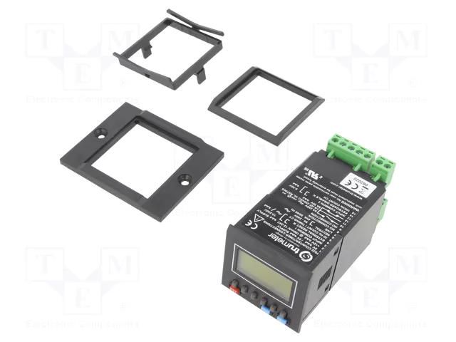 Counter: electronical; LCD; time/pulses; 999999; IP65; 10÷26VDC TRUMETER TRU-7932