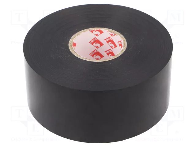 Tape: electrical insulating; W: 50mm; L: 33m; Thk: 0.25mm; black SCAPA SCAPA-2708-50/33BK