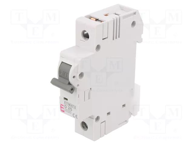 Circuit breaker; 230/400VAC; Inom: 32A; Poles: 1; Charact: D; 6kA ETI POLAM 002161519