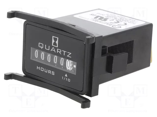 Counter: electromechanical; working time; mechanical indicator TRUMETER 722-0002