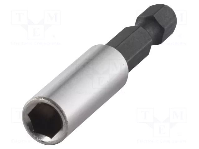 Holder; Socket size-inch: 1/4"; HEX 1/4"; Overall len: 50mm WOLFCRAFT WF1577000