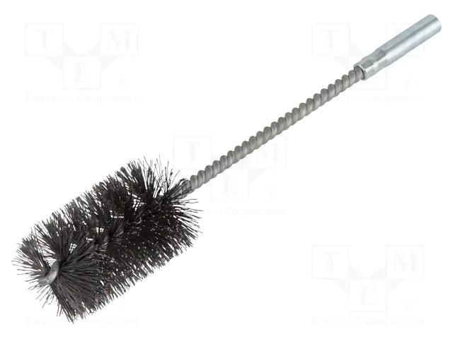 Brush; 38mm; L: 200mm; Mounting: rod 8mm; wire WOLFCRAFT WF2128000