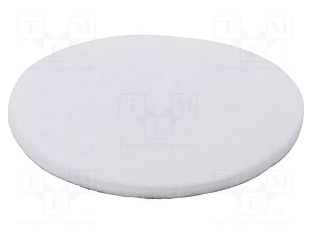Polishing wheel; Ø: 125mm; felt; Mounting: bur WOLFCRAFT WF2208000