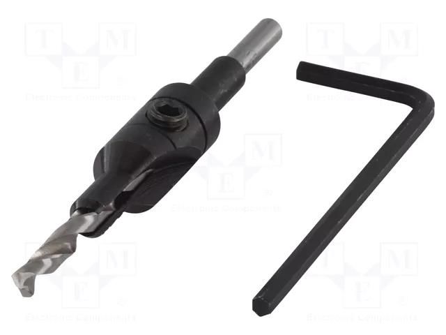 Screw starter; Ø: 3.5mm; Ø: 3.5÷9.5mm; wood,plastic,chipboard WOLFCRAFT WF2500000