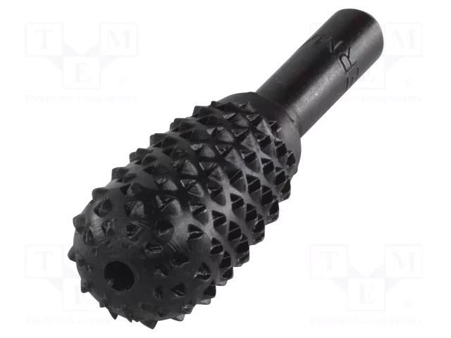 Rotary burr; Ø: 14mm; tool steel; rasp; Working part len: 30mm WOLFCRAFT WF2536000