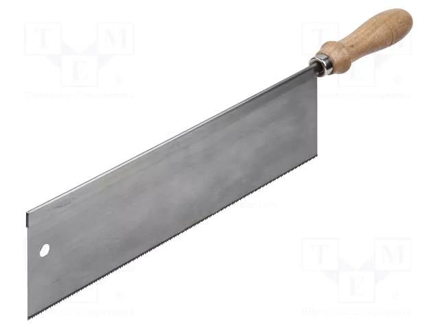 Saw; manual; wood; L: 410mm; Working part len: 300mm WOLFCRAFT WF6950000